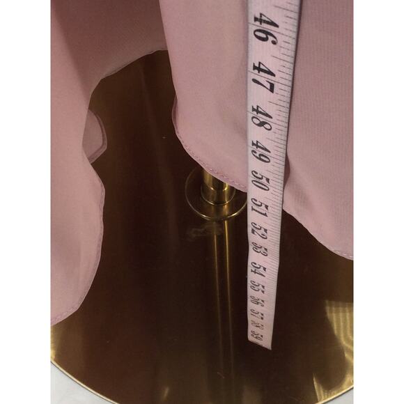 FORMAL 14 1X plus pink lace mother of bride gala party midi dress NEW B105 - Picture 3 of 7